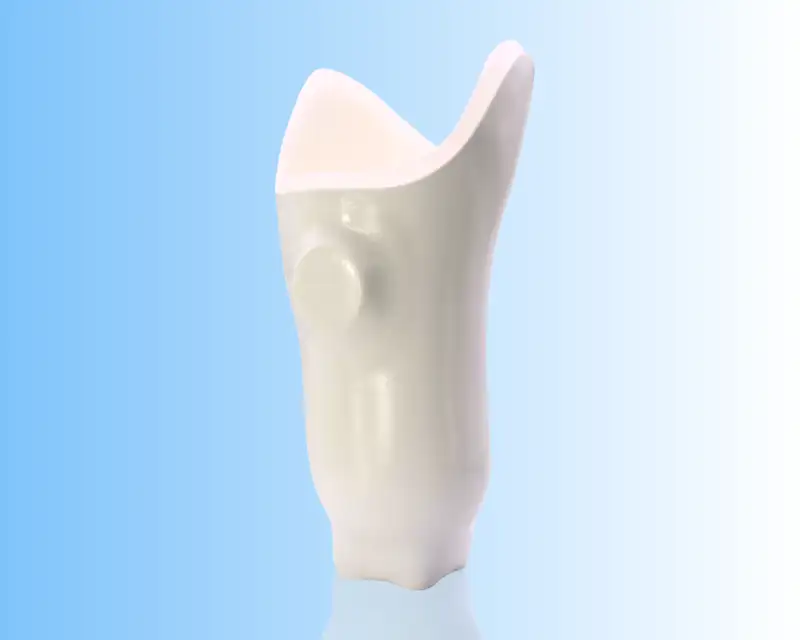 White prosthetic