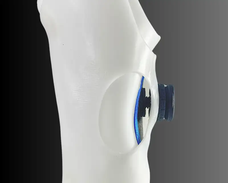 White prosthetic